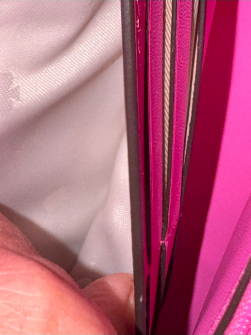 kate spade hot pink leather crossbody wallet EUC CLEAN - Picture 5 of 13